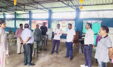 आयुक्त ने किया नवागांव टेचिंग ग्राउंड का निरीक्षण