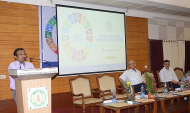 सतत विकास पर नीति आयोग की कार्यशाला,छत्तीसगढ़ में दिख रहे सतत विकास के संकेतक: संभागायुक्त महादेव कावरे