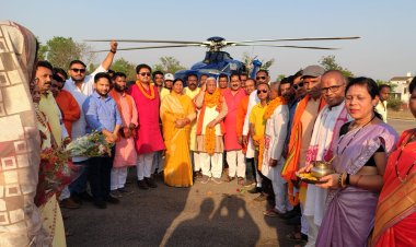 रामप्रताप सिंह के प्रथम जशपुर आगमन पर भाजपा कार्यकर्ताओं ने किया भव्य स्वागत