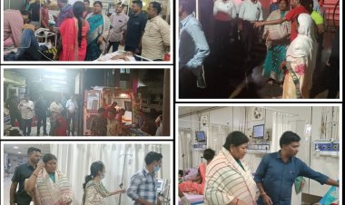 मानवता का परिचय दे पूरी रात बगीचा और अंबिकापुर के अस्पताल में घायलों की मदद में जुटी रही जशपुर विधायक श्रीमती रायमुनी भगत,दिया बेहतर उपचार का निर्देश,कहां विष्णु सरकार घायलों और मृतकों के परिवार के साथ खड़ी है