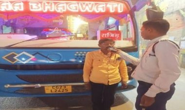 रायपुर पुलिस नशे की हालत में वाहन चलाने वालों के खिलाफ सख्त चेकिंग कार्रवाई कर रही