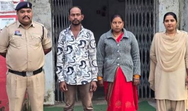 दुर्ग में नौकरानी ने पति के साथ मिलकर मालिक के घर चोरी की