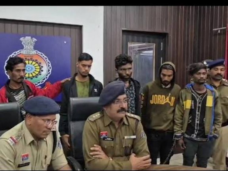 दुर्ग पुलिस ने नशे के कारोबार पर बड़ी कार्रवाई करते हुए पांच आरोपियों को गिरफ्तार किया