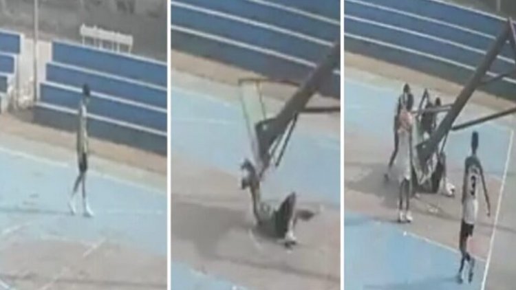 48 घंटे में 2 बास्केटबॉल खिलाड़ियों की मौत! रिंग गरने से गंवाई जान, देखें CCTV फुटेज…