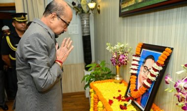 राज्यपाल ने डॉ. अंबेडकर की पुण्यतिथि पर नमन किया