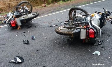 CG – तेज रफ्तार बनी काल, दो बाइकों की आमने-सामने भिड़ंत में शिक्षक की दर्दनाक मौत, तीन लोगों की हालत गंभीर…..