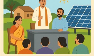 *पीएम सूर्य घर मुफ्त बिजली योजना के तहत रायगढ़ का एक ग्राम बनेगा सोलर मॉडल गांव,सौर संयंत्र स्थापना,जनजागरूकता, सामुदायिक भागीदारी और नवाचार पर तय होगा मॉडल विलेज़ का चयन*