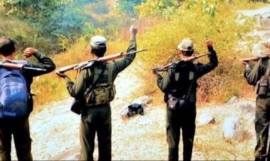 छत्तीसगढ़ के बीजापुर जिले में नक्सलियों ने गला काटकर सड़क ठेकेदार की हत्या कर दी