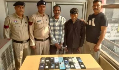 रायपुर के सिलतरा में मोबाइल शॉप में चोरी करने वाले आरोपियों को पुलिस ने गिरफ्तार कर लिया