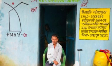 *सन्ना निवासी दिव्यांग राजेश राम के जीवन मे प्रधानमंत्री आवास योजना से आया बदलाव*