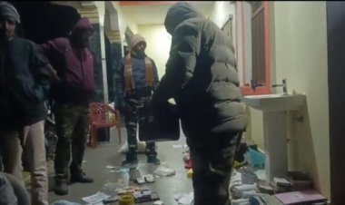 किसानों के दस्तावेज जब्त, 400 बोरी धान बरामद