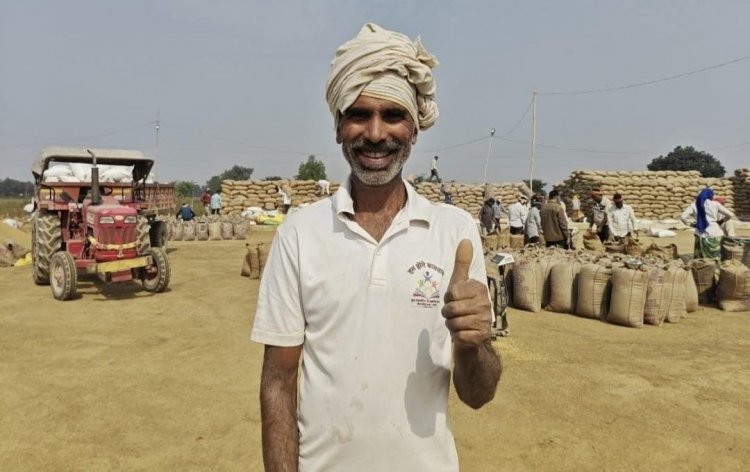 पारदर्शी धान खरीदी से खुश मुढ़ीपार के किसान वर्मा, बेटे की शादी में करेंगे राशि का उपयोग
