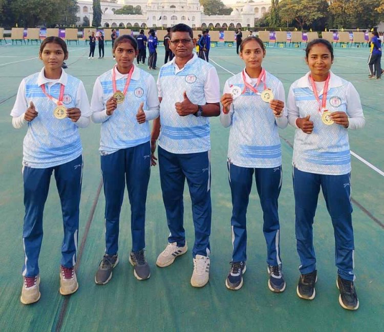 तीरंदाजी में छत्तीसगढ़ को मिले दो गोल्ड सहित 4 पदक