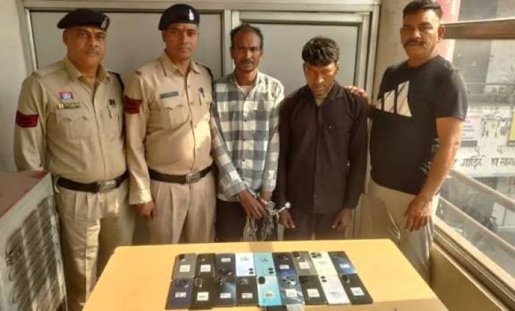 रायपुर के सिलतरा में मोबाइल शॉप में चोरी करने वाले आरोपियों को पुलिस ने गिरफ्तार कर लिया