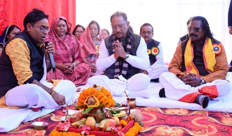 मुख्यमंत्री विष्णुदेव साय ने 40.25 करोड़ रूपए लागत के विकास कार्यों का किया लोकार्पण और भूमिपूजन….