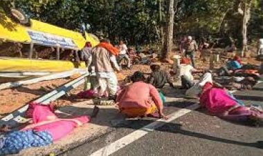 ओरसा घाटी में बस अनियंत्रित होकर पलटी, 5 की मौत, 40 से अधिक घायल