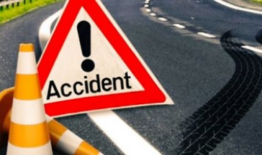 बाइक और गैस सिलेंडर लोड ट्रक की टक्कर, एक की मौत