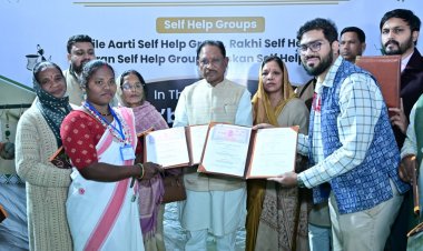 जशक्राफ्ट को मिला राष्ट्रीय पहचान का नया मंच और महिला स्वावलंबन को मिला नया बाजार : जशक्राफ्ट केवल एक ब्रांड नहीं, बल्कि जशपुर जिले की समृद्ध जनजातीय सांस्कृतिक विरासत की अभिव्यक्ति,मुख्यमंत्री के समक्ष रेयर प्लेनेट संस्था से हुआ ऐतिहासिक एमओयू