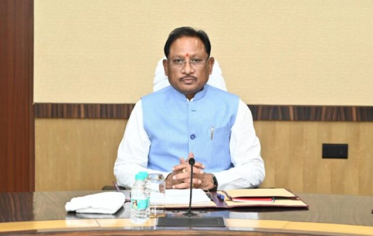 सुशासन, विकास और सुरक्षा के संकल्प के साथ बढ़ रहे हैं आगे: मुख्यमंत्री विष्णु देव साय