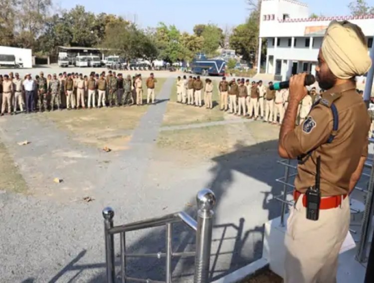 सरगुजा में होली पर 600 जवान तैनात…मुखौटों पर प्रतिबंध