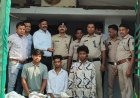 CG CRIME: ट्रेन से गांजा सप्लाई का भंडाफोड़, 3 युवक गिरफ्तार