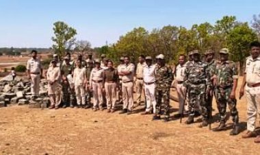 वन कक्ष पी-111 में अवैध अतिक्रमण पर वन विभाग की कार्यवाही