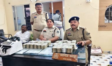 BREAKING: वाहन चेकिंग में बड़ा खुलासा: क्रेटा कार से 65 लाख रुपये नकद बरामद, वाहन सहित रकम जब्त