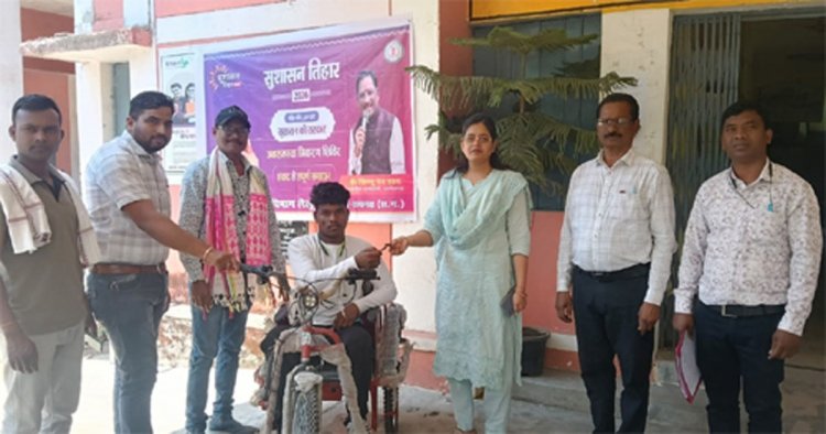 सहायक उपकरण वितरण से दिव्यांगजनों को मिली नई दिशा, आत्मनिर्भरता की ओर बढ़ता छत्तीसगढ़
