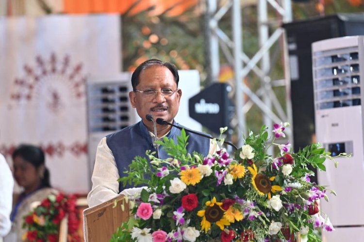 बस्तर में विकास का आधार बनेगी खेती,उद्योगपतियों को बसाने के भ्रम फैला रहा विपक्ष - मुख्यमंत्री विष्णुदेव साय