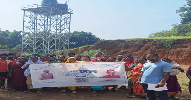 जल जीवन मिशन से बदली जशपुर के ग्राम बेंगटा की तस्वीर