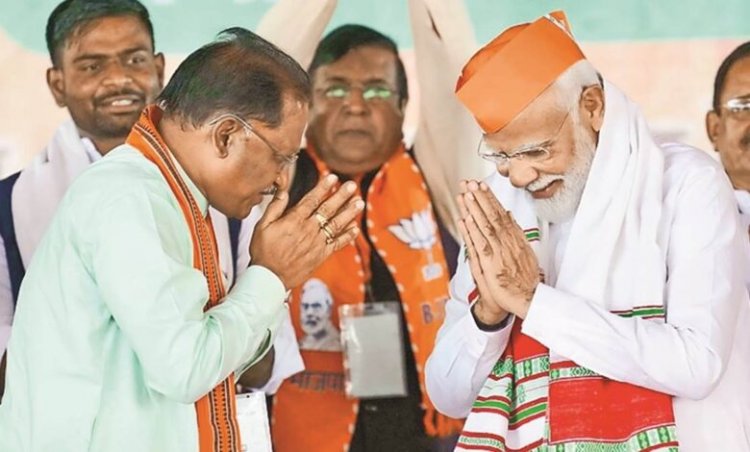 प्रधानमंत्री मोदी के 12 साल पूरे: मुख्यमंत्री साय ने दी बधाई, कहा- अंत्योदय को धरातल पर उतारा