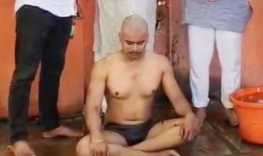 ईद पर बकरे की कुर्बानी से आहत होकर मुस्लिम युवक ने अपनाया सनातन धर्म, मुंडन कर शिव मंदिर में की पूजा