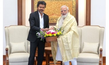 प्रधानमंत्री मोदी ने तमिलनाडु के सीएम विजय को दी जन्मदिन की बधाई, लंबे और स्वस्थ जीवन की कामना की