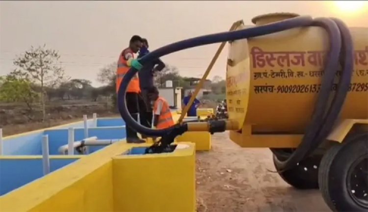 फीकल स्लज मैनेजमेंट यूनिट से ग्रामीण क्षेत्रों में स्वच्छता और स्वास्थ्य सुरक्षा को मिला बढ़ावा