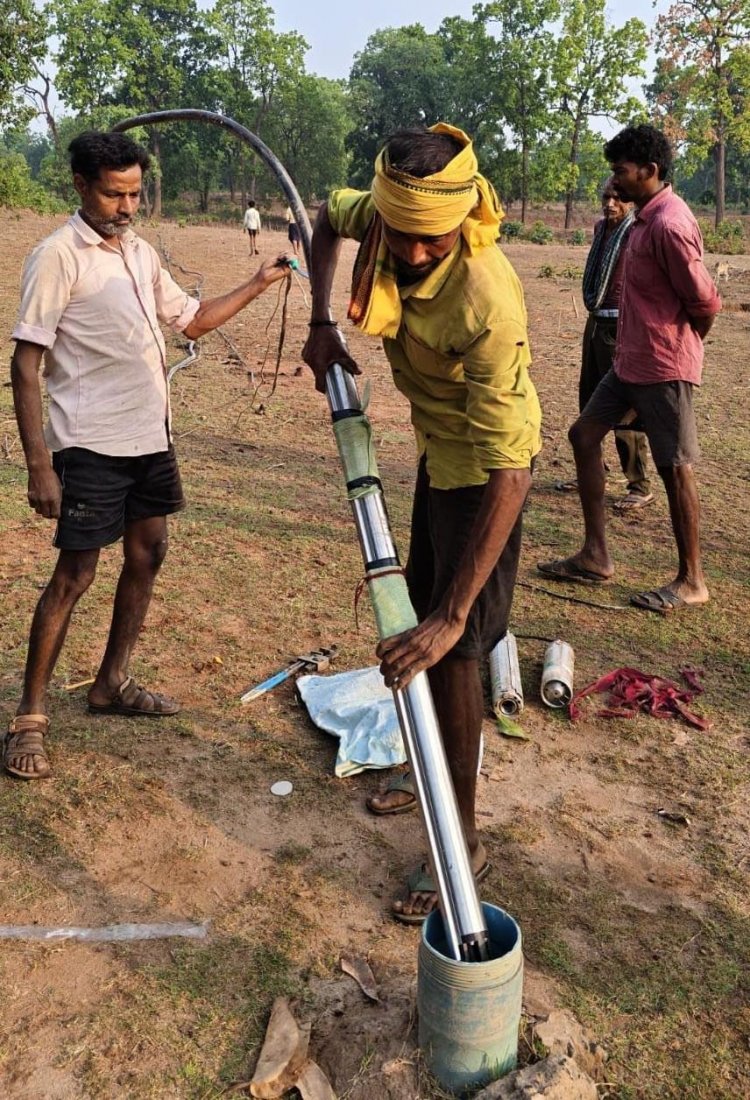 मंत्री राजवाड़े के प्रयासों से दूरस्थ अंचलों में पेयजल संकट दूर