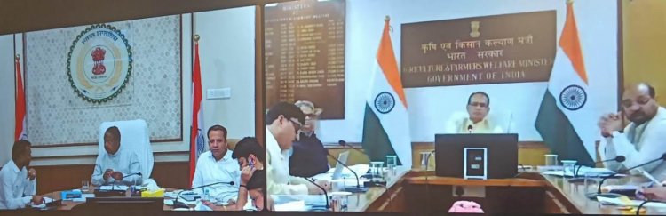अल-नीनो के मद्देनजर केंद्रीय कृषि मंत्री चौहान ने ली छत्तीसगढ़ की खेती-किसानी की जानकारी….