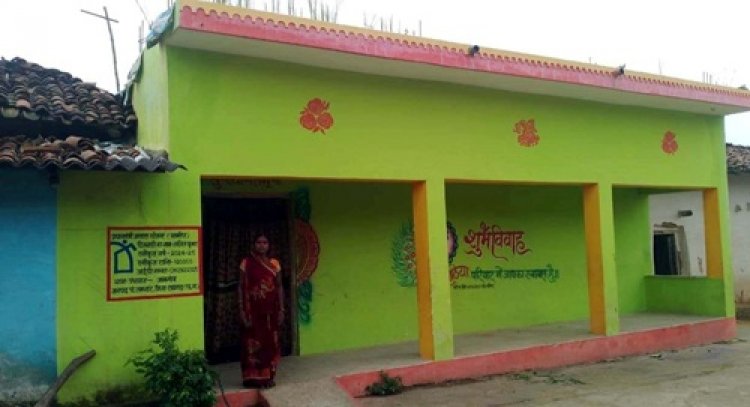 मुख्यमंत्री साय के सुशासन में साकार हो रहा पक्के आवास का सपना