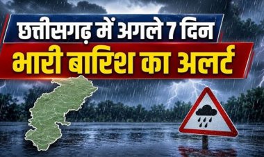 CG Rain Alert : छत्तीसगढ़ में अगले 7 दिन झमाझम बारिश के आसार, 14 जिलों में यलो अलर्ट जारी