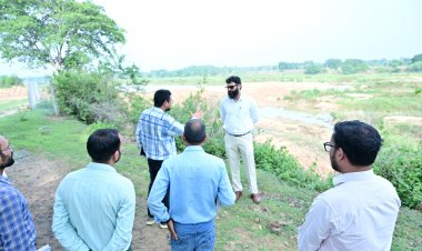 जशपुर में बन रहा देश का स्मार्ट सिंचाई मॉडल : कलेक्टर रोहित व्यास ने 119 करोड़ की एम-कैड परियोजना का किया निरीक्षण, आधुनिक तकनीक से बदलेगी 13 गांवों की खेती