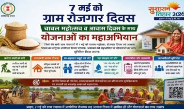 रायपुर: 07 जुलाई को सरगुजा जिले में मनाया जाएगा रोजगार एवं आवास दिवस