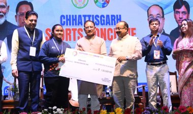 छत्तीसगढ़ में पहली बार हो रहा स्पोर्ट्स कॉन्क्लेव, डिप्टी सीएम साव ने किया शुभारंभ