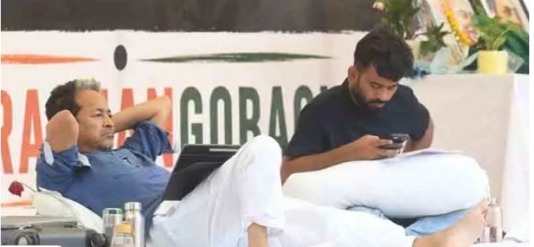 Delhi वांगचुक की भूख हड़ताल छठे दिन जारी