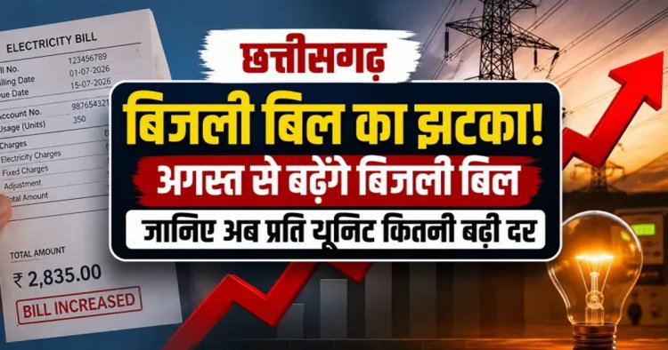 Electricity New Rates: अगस्त से बदलेगा बिजली बिल का हिसाब, देखें नई प्रति यूनिट दरें और पूरा टैरिफ