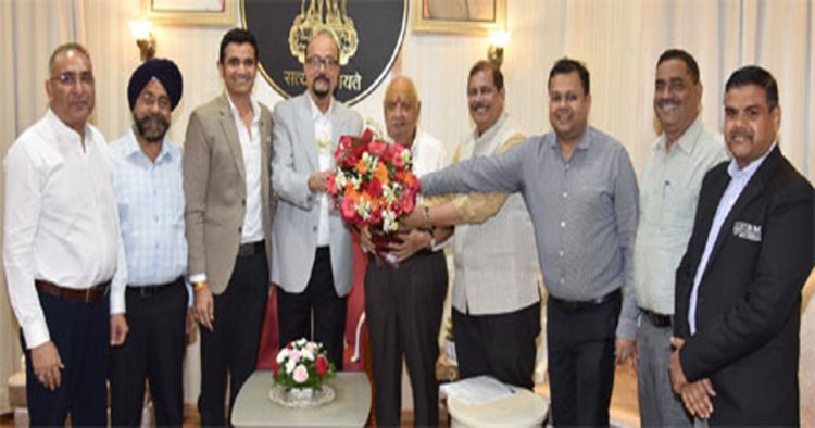 राज्यपाल डेका से निजी विश्वविद्यालयों के पदाधिकारियों ने की भेंट