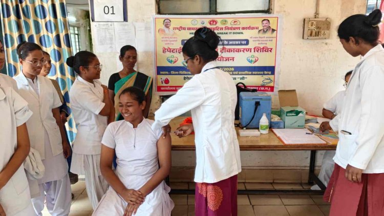 विश्व हेपेटाइटिस दिवस पर जागरूकता अभियान, 77 लोगों का हुआ सफल टीकाकरण