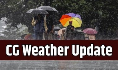 छत्तीसगढ़ में अगले 3 दिन जारी रहेगी बारिश, कई जिलों में भारी बारिश और बिजली गिरने का अलर्ट