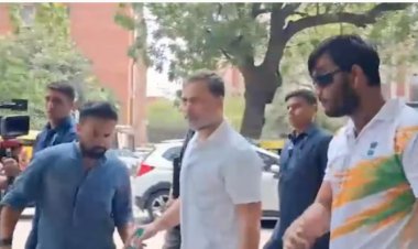 PELLET GUN CASE : पीड़ित को साथ लेकर DCP ऑफिस पहुंचे राहुल गांधी