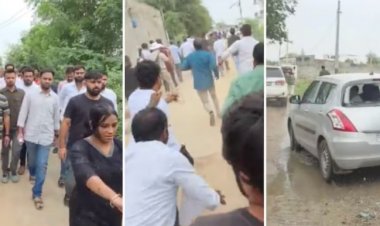BIG BREAKING : सरकारी स्कूल की बदहाली देखने पहुंचे CJP टीम की जमकर पिटाई